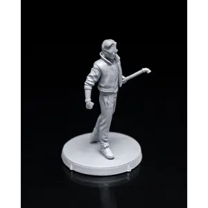 Fully Paintable 3D Resin Print - Nostalgia Quest Kyle McFly Fantasy RPG NPC Miniature, for DnD & Tabletop Gaming Figures, Home Decor Statue