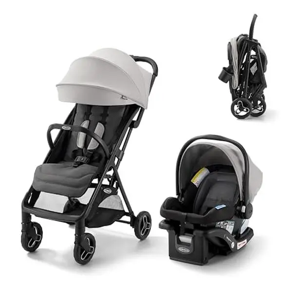 Graco Ready2Jet Travel System with SnugRide Infant Car Seat (Haines)