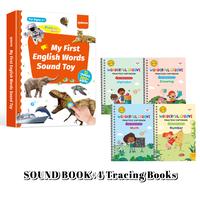 3-6Y |2025 Upgraded Sound Book+4 Tracing Books