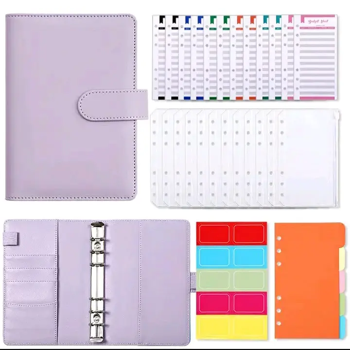 PU Leather Budget Binder