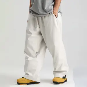 GSou Snow Unisex Baggy Drawstring Durable Snow Pants for Winter Sports (UPT2539)