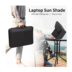 Outdoor Laptop Sunshade-Privacy Shield, Foldable Portable Protective Cover for Sports & Outdoor Use