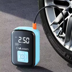 NeoAuto Portable Wireless Car Air Compressor, Digital Tire Inflator, Multifunctional Electric Tire Inflator Pump