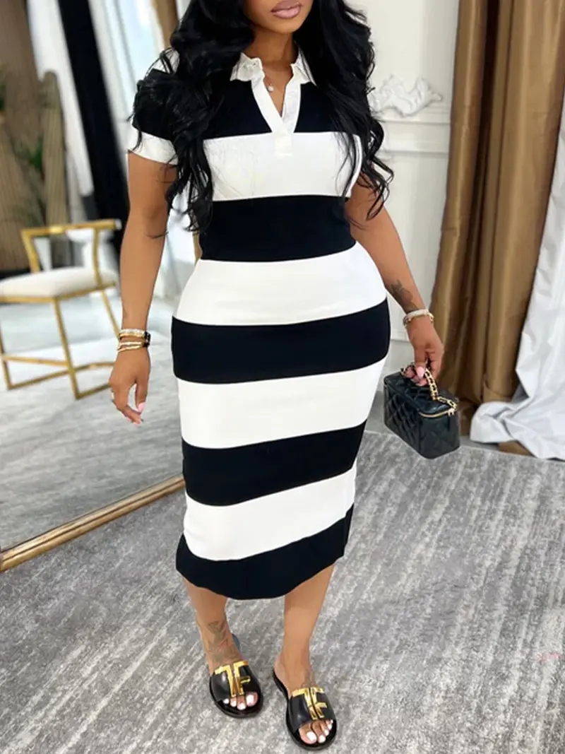 polo dress fitted - TikTok Shop