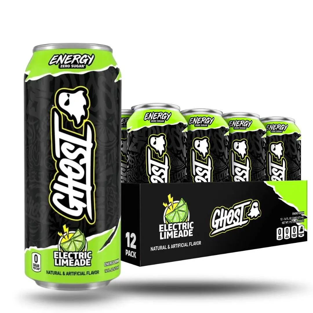 GHOST Energy  12 pack cases Zero Sugar, Low Calorie, Carnipure L-Carnitine  Sport Drink 12-Pack Flavor - TikTok Shop