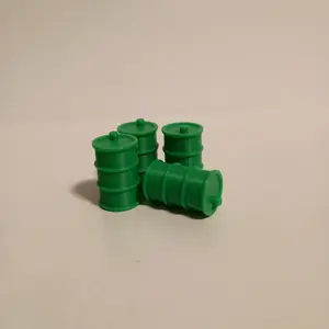 Miniature Oil Drums - Model Train Accessories, Dioramas, Table-Top Games