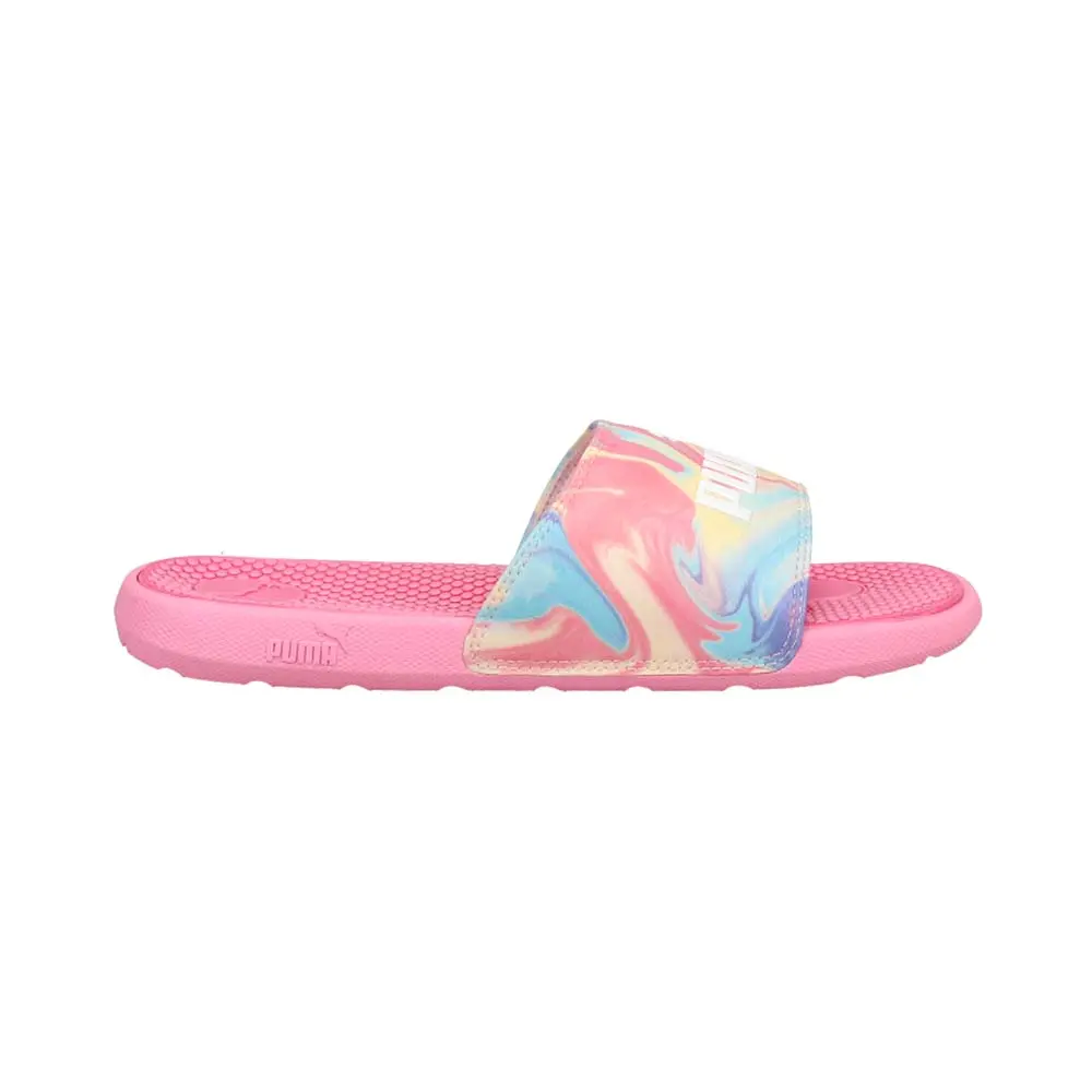 PUMA Womens Cool Cat Ice Cream Swirl Slides Casual Sandals Casual - Pink PUMA Womens Cool Cat Ice Cream Swirl Slides Casual Sandals Casual - Pink