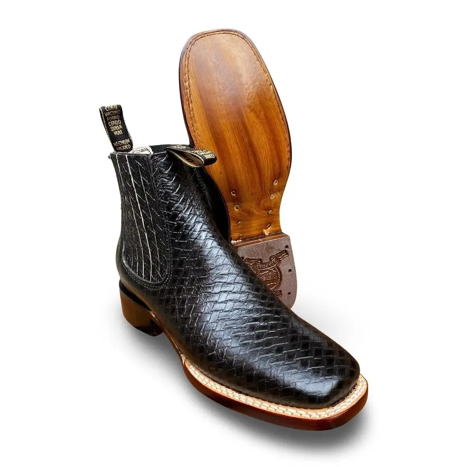 Don Pedro | 3056-69 Negro Rodeo Boots