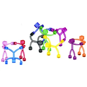 Colorful Magnetic Figure Magnets Set, Random Color Fridge Decorations, Refrigerator Magnet, Board & Map Use, Stress Relief Travel Toy, Ideal for Home Office School