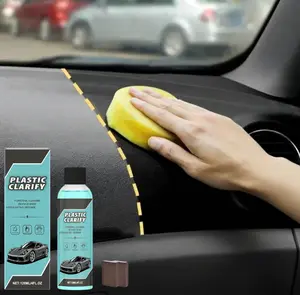 Glod Ride lastic Clarify, Refurbishment,Plastic Clarify For Cars,Waterless Spray Wax,Suitable For Plastic, Rubber, LeatherAnd Other Materials,Automotive Interior And ExteriorMultifunctional cleaning agent
