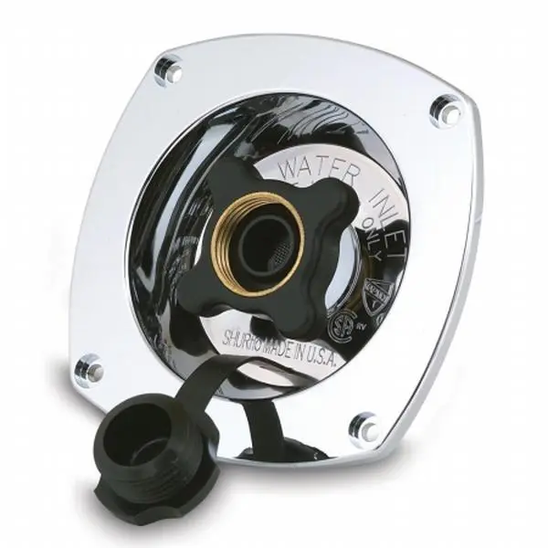 Chrome Wall-Mount City Water Entry Pressure Reducing Valve, 0.70 lbs