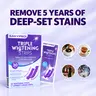 SAKYPRORAL Triple Whitening Strips – Same Enamel-Safe Ingredient Dentists Use | Long-Lasting Results, Not Just a Purple Tint, 4 Shades Whiter in 7 Days, 14/28 Strips