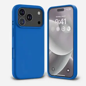 Entronix Case Compatible with iPhone 17 Pro Max - Soft-Touch Liquid Silicone