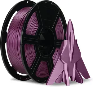 Flashforge  Metallic Purple  Rapid PETG Filament 1.75mm , Max 600mm/s High Speed Printing, 3D Printer Filament 1kg Spool, Dimensional Accuracy +/- 0.02mm, Fits Most 3D Printers