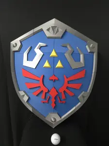 Hylian Shield (Unassembled) Decor Zelda