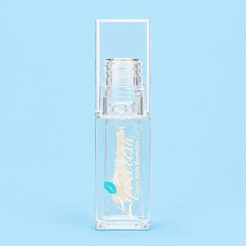 LipRelish Crystal Lip Gloss, Cosmetic Makeup with Peppermint, High Shine, Lightweight, Non-Sticky Formula, Glossy