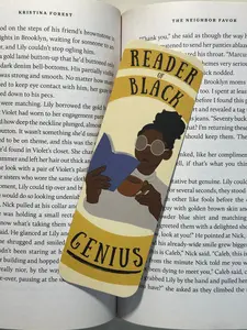 Reader of Black Genius Bookmark