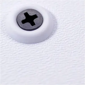 Colored Nylon Finishing Washers Color Collection 50 Pack 0.530 Inch Diameter Round Top for KYDEX Holsters Auto Trim Art Projects Home Improvement