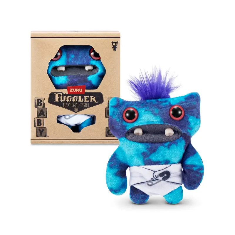 ZURU Fugglers Baby Fugg Series 3 - 3.5" Plushies (Wide Eyed Weirdo)