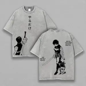 Jujutsu Kaisen Satoru Gojo Printed Unisex Washed T-Shirt 33
