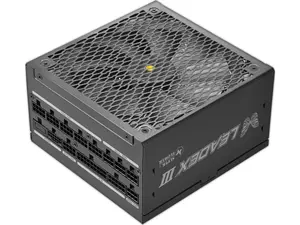 Super Flower Leadex III GE Gold ATX 3.1 1300W, Cybenetics Platinum, 80+ Gold, 10 Years Warranty, ECO Semi-Fanless Mode, FDB Fan With Copper Shaft, Full Modular Power Supply, SF-1300F14GE, Black