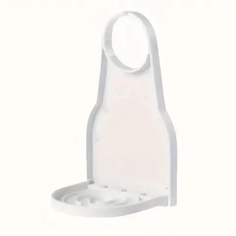 Laundry Soap Dish Holder, Soap Saver, Fabric Softener Dispenser Tray, Laundry Room Organizer, Durable Plastic Cup Rack for Washing Supplies