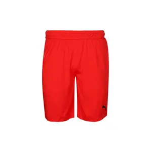 PUMA Mens Rtg Shiny Fabric 10 Inch Athletic Shorts Casual Bottoms Casual - Red