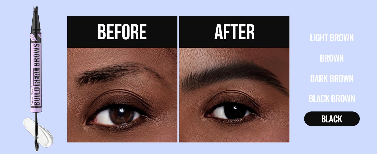 iMethod Eyebrow Pen and Eyebrow Gel - Brow Pen 2-in-1 Eyebrow Pencils for Woman with Micro-Fork Tip and Brow Gel Clear, Fuller Eyebrows, Stay All Day Makeup Cosmetic iMethod Eyebrow Pen and Eyebrow Gel - Brow Pen 2-in-1 Eyebrow Pencils for Woman with Micro-Fork Tip and Brow Gel Clear, Fuller Eyebrows, Stay All Day Makeup Cosmetic