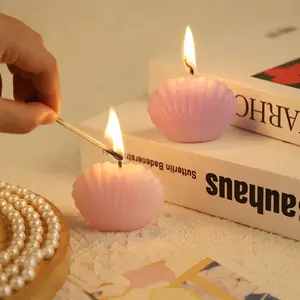 Creative Handmade Shell Scented Candle, Home Aromatherapy Gift, Decorative Fragrance Candle, Perfect Companion for Relaxation