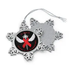 Pewter Snowflake Ornament