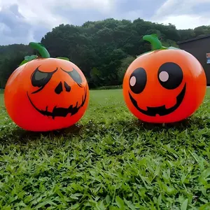 2pcs Halloween Decorations, Hanging Inflatable Pumpkins, Extra Large & Thickened Design, Perfect for Home & Party Decor