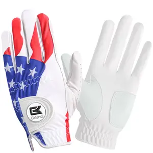 Men's Left Golf Glove, 1 Count Breathable Comfortable Golf Gloves with Ball Marker System, Professional Golf Accessories for Gifts