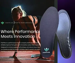 FastFlex Carbon Fiber Insoles for Enhanced Speed Vertical Leap and Injury Risk Reduction in Sports Performance All Seasons