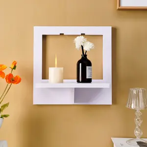 Foam Board Display Shelf, Creative Minimalist Home Decor, DIY Assembly Storage Rack, Suitable for Bedroom Living Room Kitchen Office