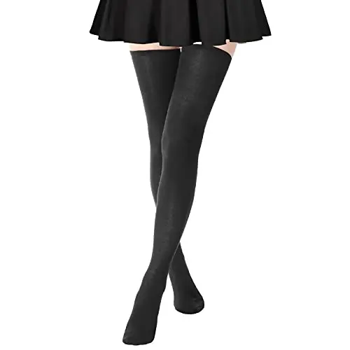 1 Pair Extra Long: Plain Black B