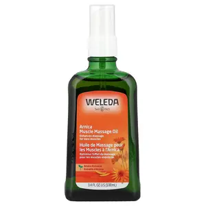 Weleda Arnica Muscle Massage Oil, 3.4 fl oz (100 ml)