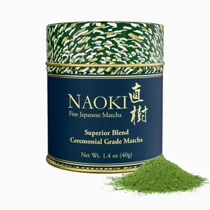 Naoki Matcha Superior Ceremonial Blend – Authentic Japanese First Harvest Ceremonial Grade Matcha Green Tea Powder from Uji, Kyoto (40g / 1.4oz)