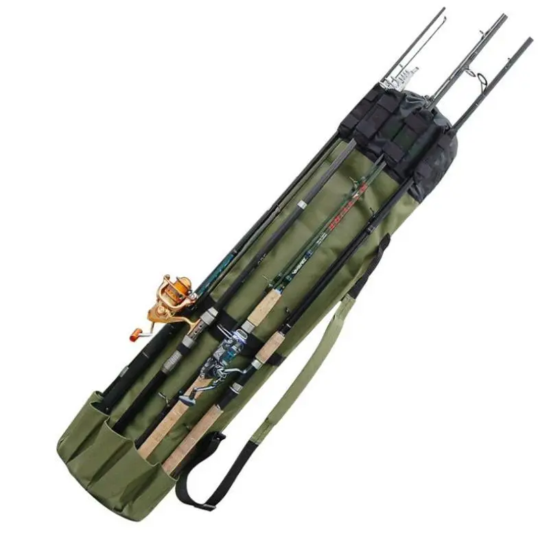 Portable Fishing Rod Bag, Multifunctional Fishing Tool Storage Bag, Outdoor Fishing Accessories for Fly Fishing, Single Camping, Picnic, Fishing Gear