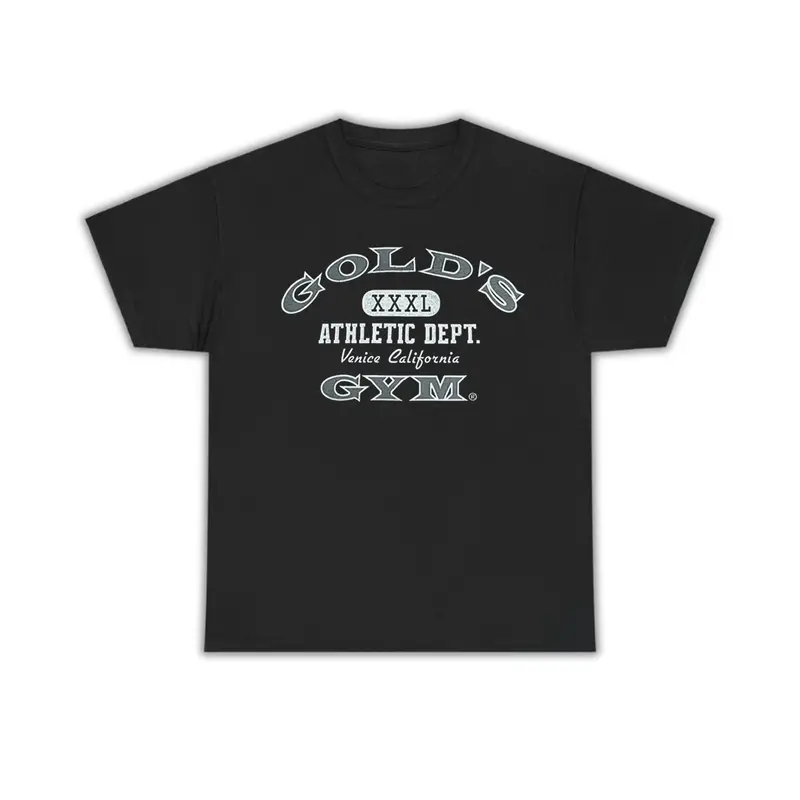Gold's Gym Venice Beach Vintage Graphic Tee, Classic Design for