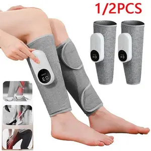 3 Modes Leg Massager Cordless Calf Air Compression Massager W/ Heat Pain Relief