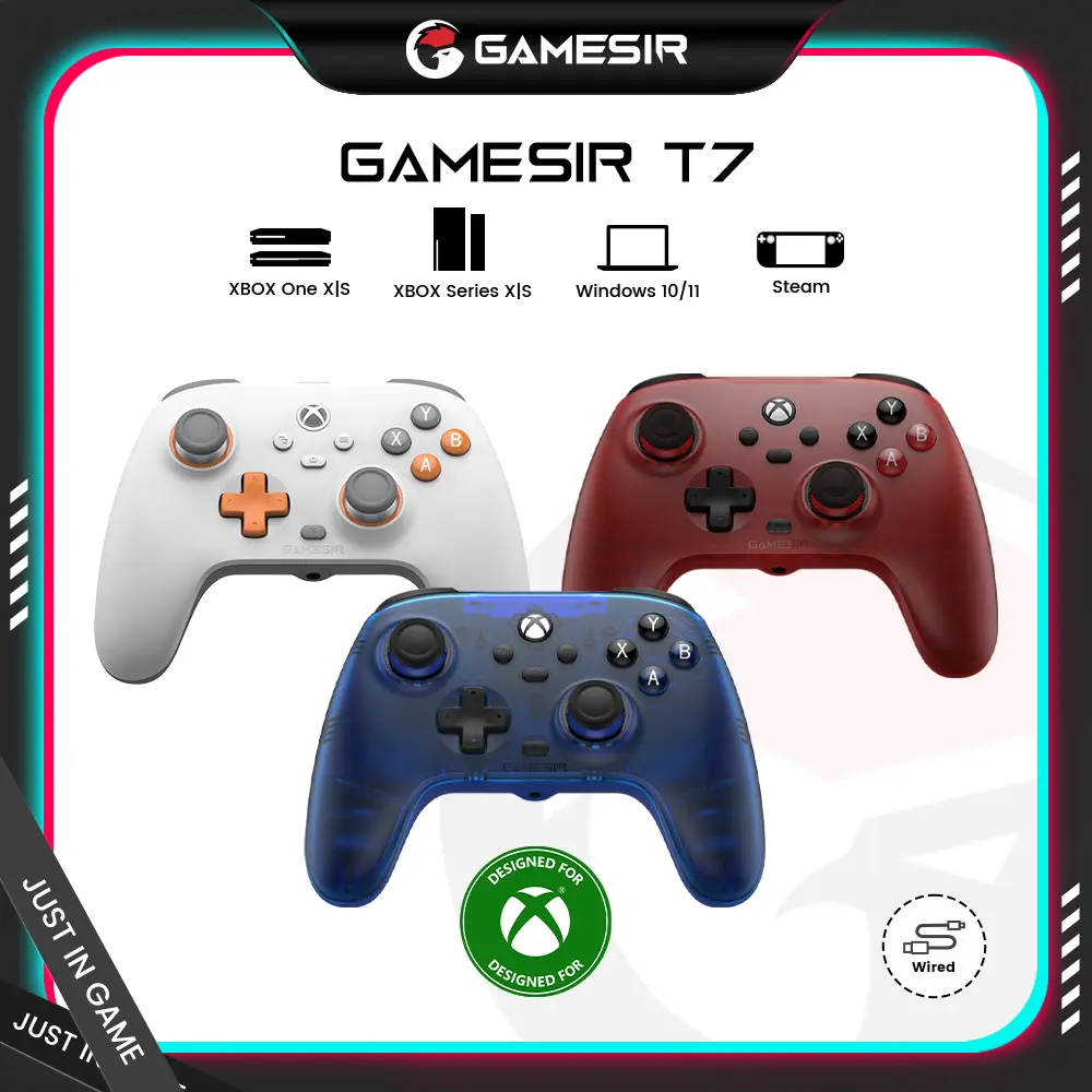 GameSir T7 Wired Entry-Level Controller for XBOX Series X|S, XBOX One & Windows 10/11 Console Stick GameSir T7 Wired Entry-Level Controller for XBOX Series X|S, XBOX One & Windows 10/11 Console Stick