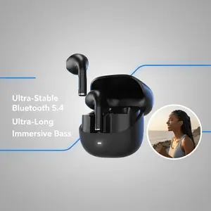 FLUFFDRIP KC-T03 Wireless Earbuds with Portable Carry Case | Bluetooth 5.4 | Crystal-Clear Audio for Daily Use