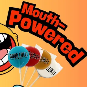 Good Lolli Gourmet LOADED 4 PACK 100mg Caffeinated Lollipos Angy Java, Blue Razz Riot, Cherry Fury, Coconut Crush Flavors US Mouth-Powered Sample Pack