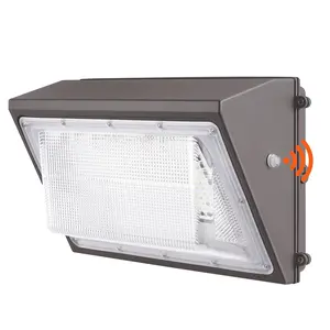 【Spotlight Day】VEVOR LED Wall Pack Lights, 120W 11000LM, 5000K Commercial Outdoor Lights Security Lighting Fixture, with Intelligent Light Sensing 240 LED beads Energy Saving for Garages Yards, IP65 Waterproof
