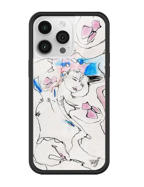 Natalie Krim Horse Girl | Limited Edition Trendy Samsung Galaxy Case | Raised Protective Black Bumper | Women Owned Small Business | Durable Protection Soft Striking Dainty Beautiful Trendy Protector Protective | Safety Casing Protective | Gift for Her