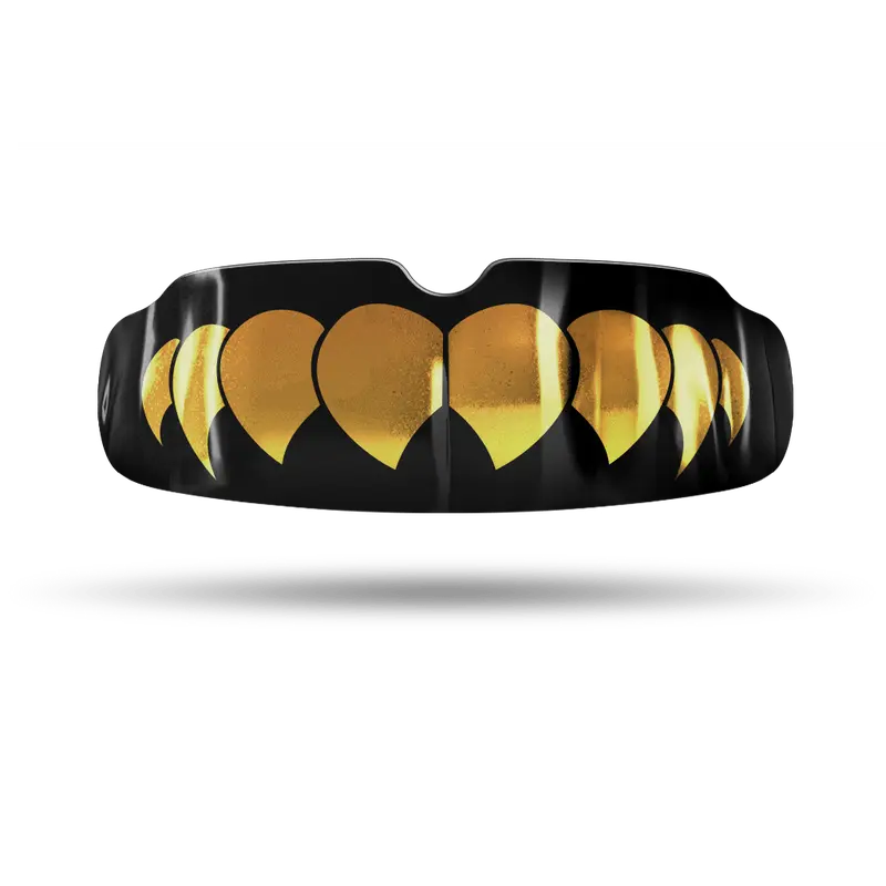 Chrome Gold Fangs (Black) QuickFIT