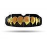 Chrome Gold Fangs (Black) QuickFIT
