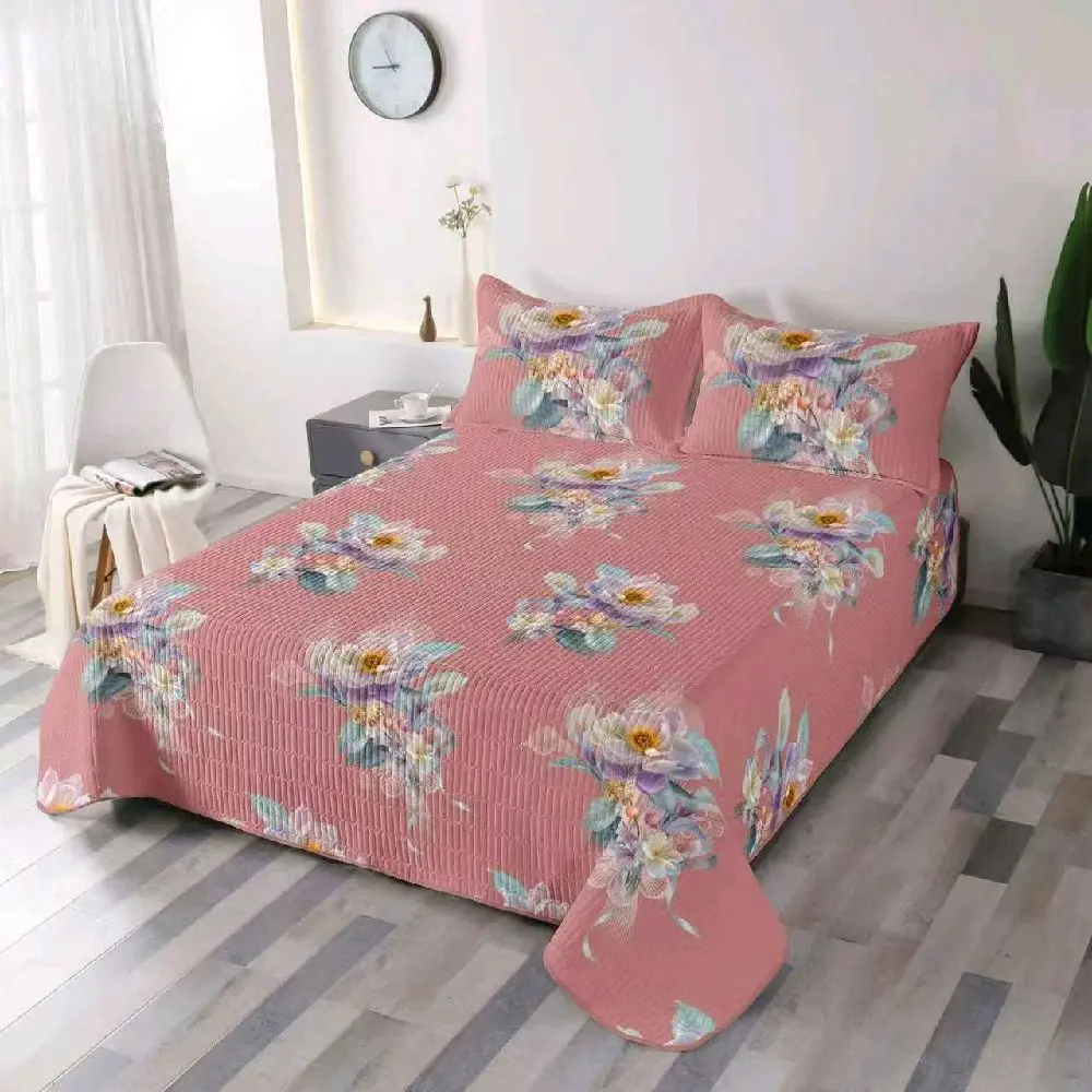 King Size 3-Piece Quilted Bedding Set