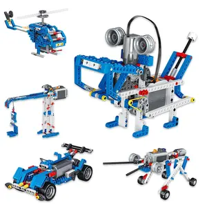 STEM Technology Programming Robot Building Blocks Toy, 1 Box DIY Educational Mechanical Power Combination Toy, Birthday Gift for Boys & Girls