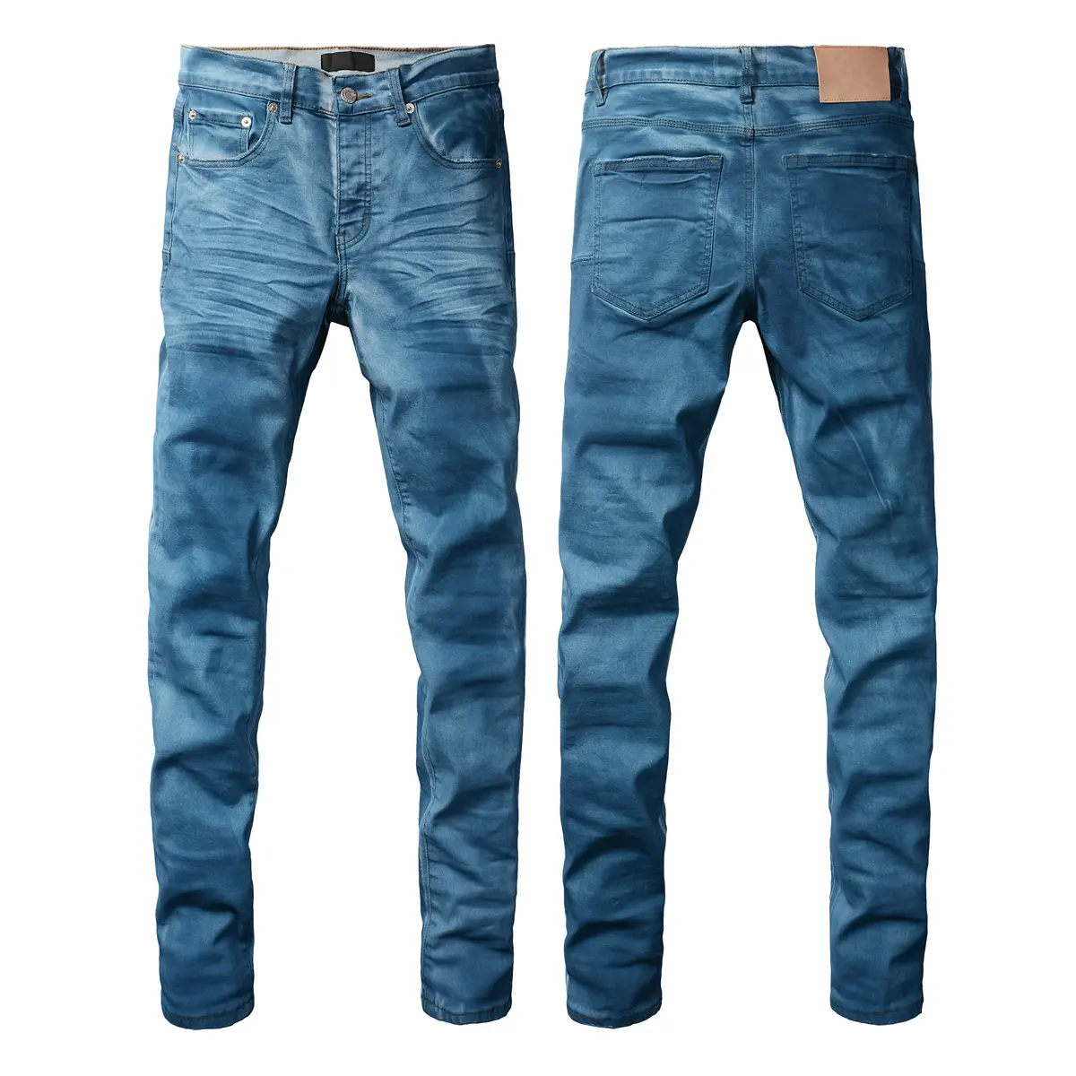 2026 new fashion jeans men's jeans with ripped patch repair design, low-rise skinny jeans, sizes 28-40, branded jeans, street jeans, vintage jeans 9106